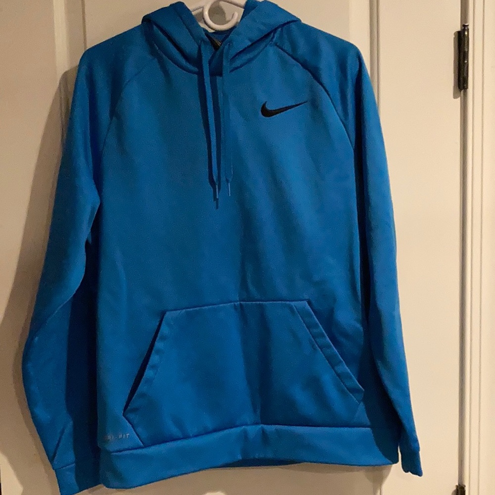 Men’s Nike Dri-fit Hoodie. Size M. BLUE